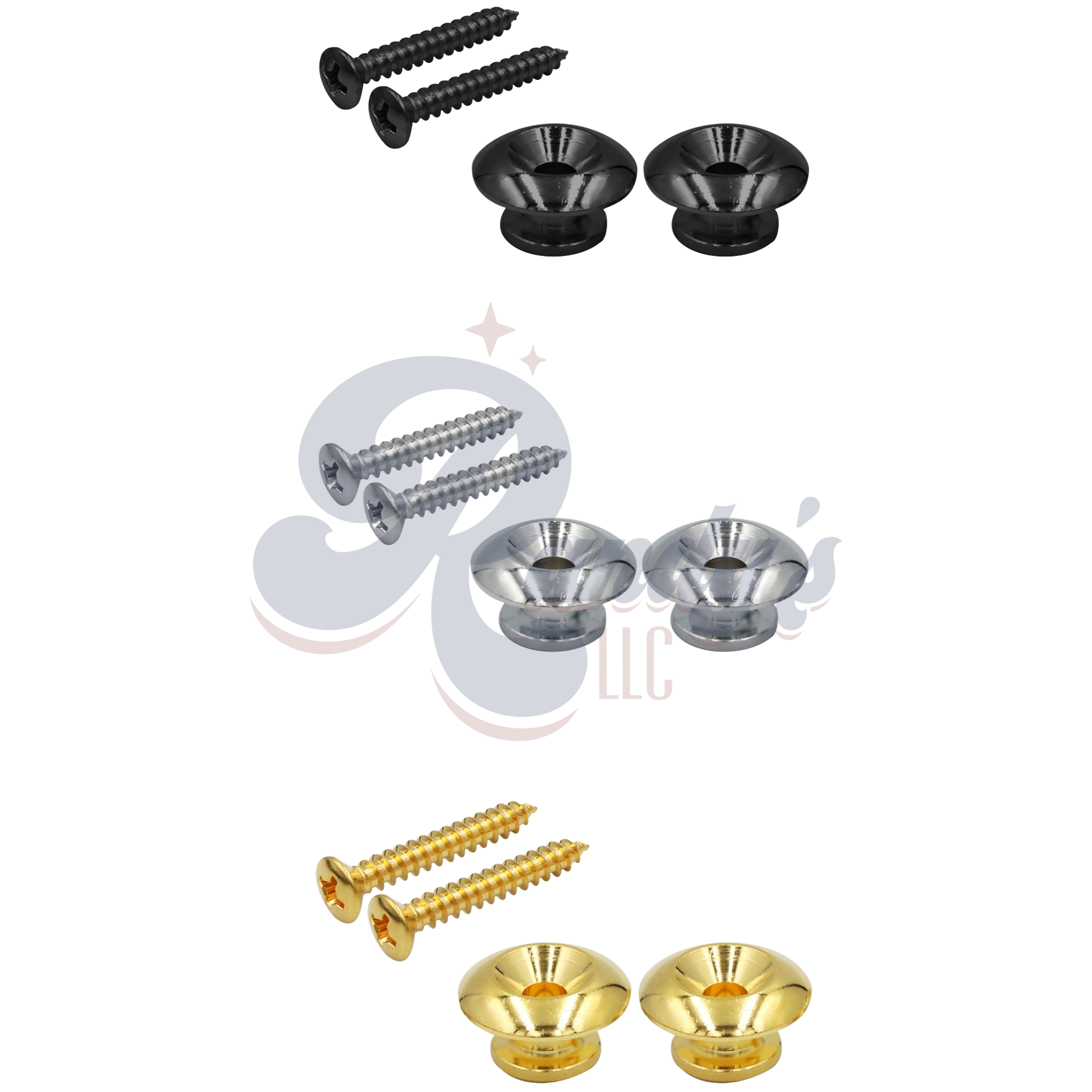 End Pins & Strap Buttons for Gibson® & Epiphone® Guitars