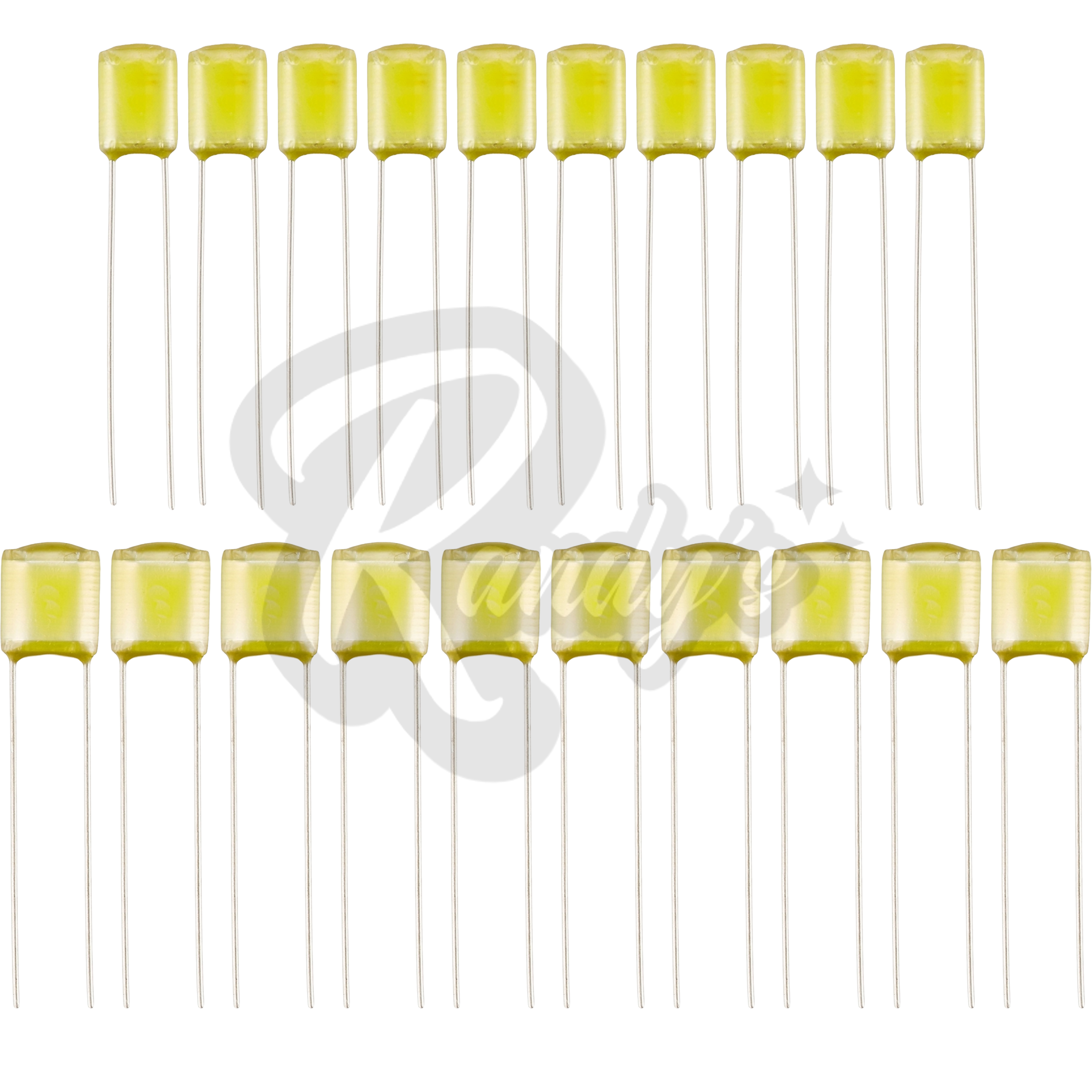 Polyester Film Capacitors (10-Pack) - Compare to Sprague® Orange Drop®