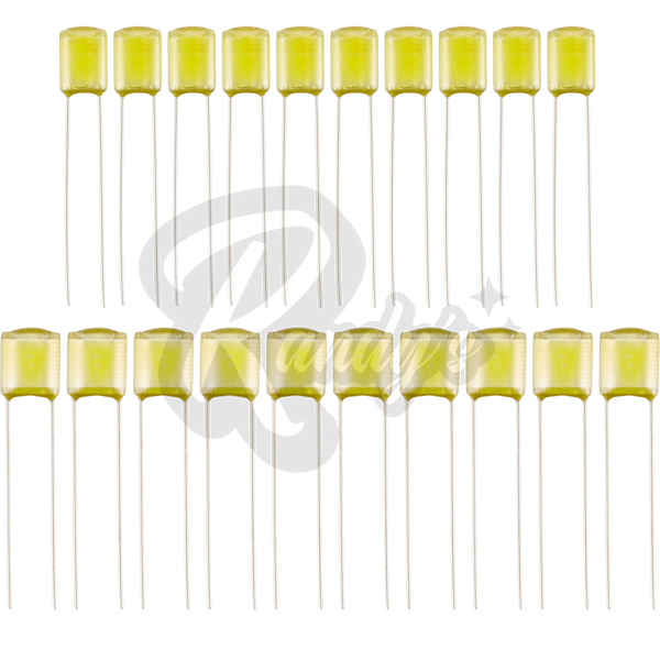 Polyester Film Capacitors (10-Pack) - Compare to Sprague® Orange Drop®