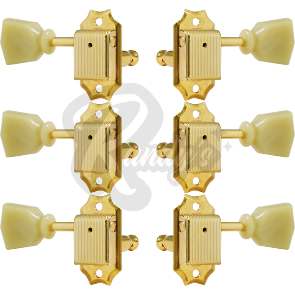 "Vintage Tone Revival" Tuners by Gotoh® w/ Keystone Buttons (Tall Posts) - Fits Gibson®