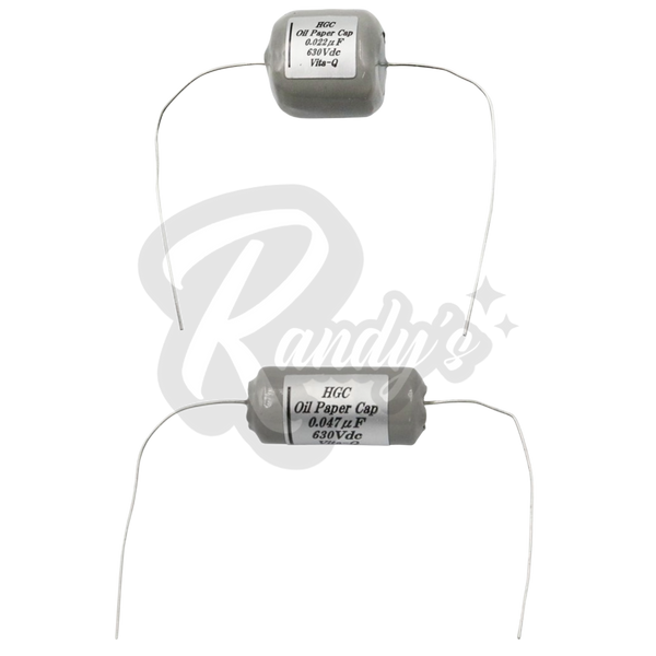 Vitamin Q Paper-In-Oil Capacitor - Compare to Sprague® Black Beauty