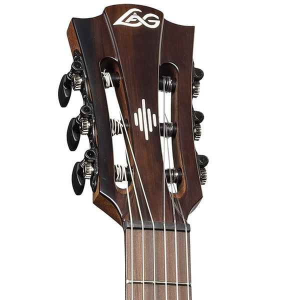 Lag HyVibe 10 Smart Guitar – Dreadnought Cutaway Acoustic-Electric with Bluetooth