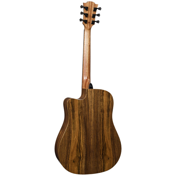 Lag HyVibe 10 Smart Guitar – Dreadnought Cutaway Acoustic-Electric with Bluetooth