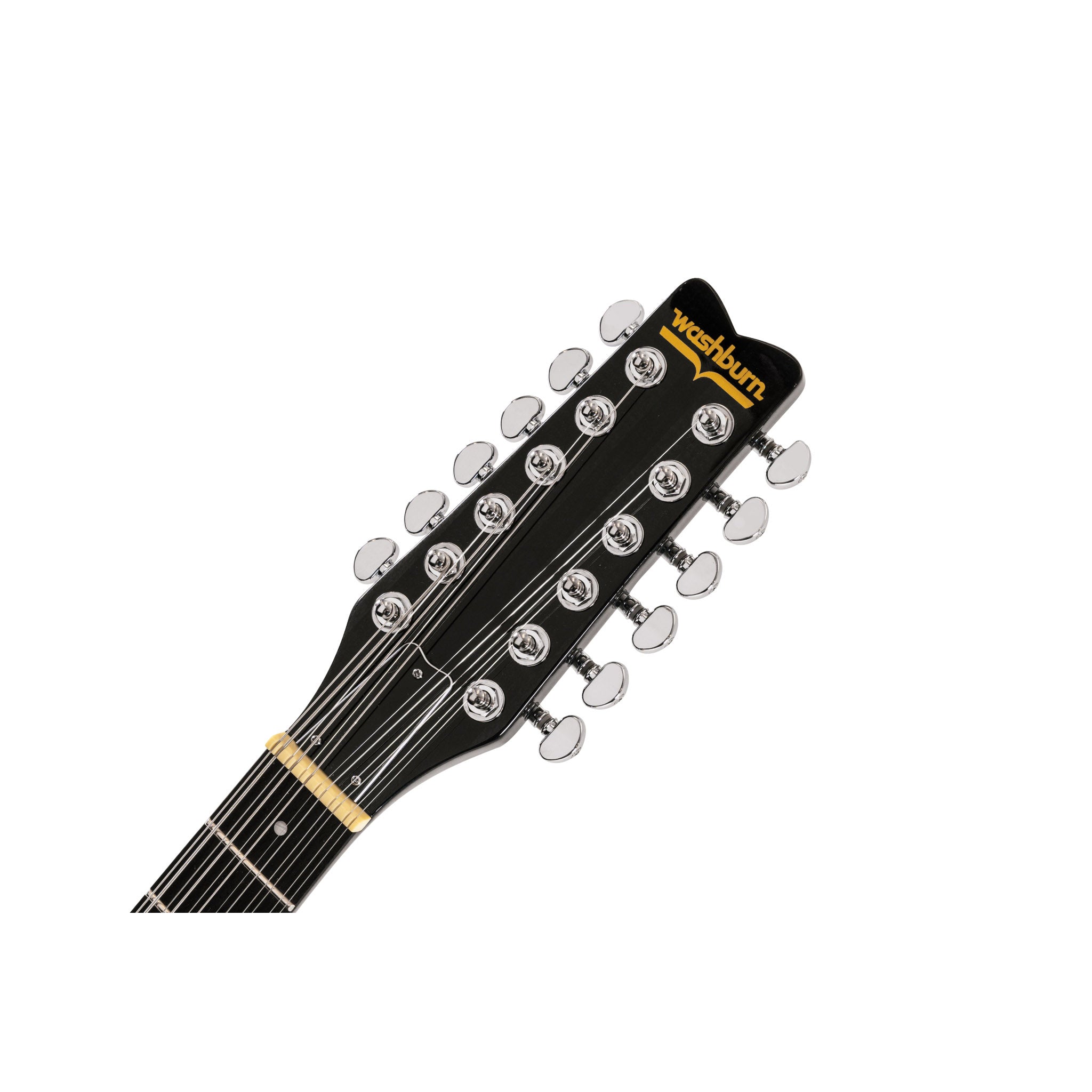 Washburn H12TB Wing Series Hawk 12-String Electric Guitar – Trans Black