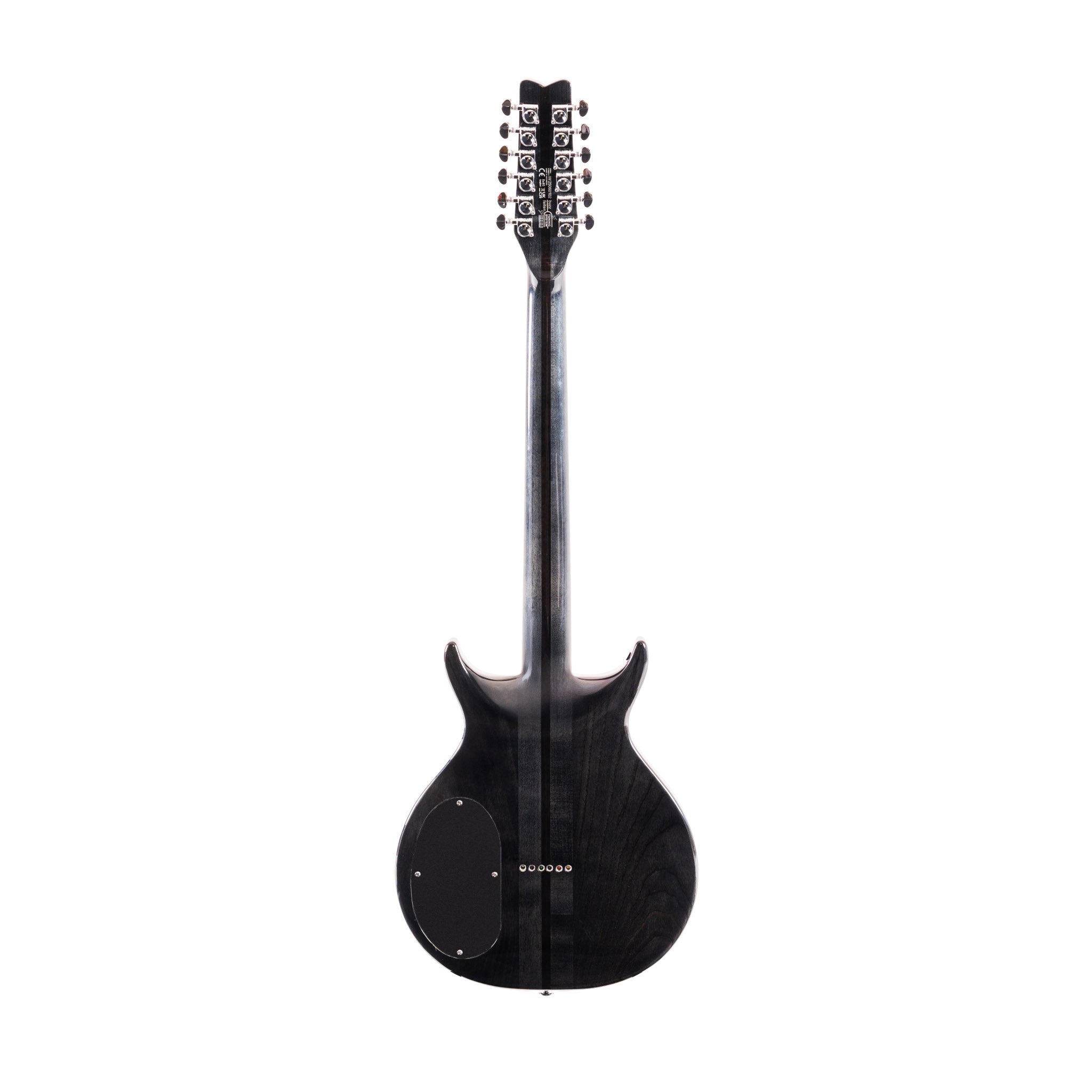 Washburn H12TB Wing Series Hawk 12-String Electric Guitar – Trans Black