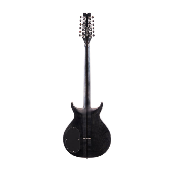 Washburn H12TB Wing Series Hawk 12-String Electric Guitar – Trans Black