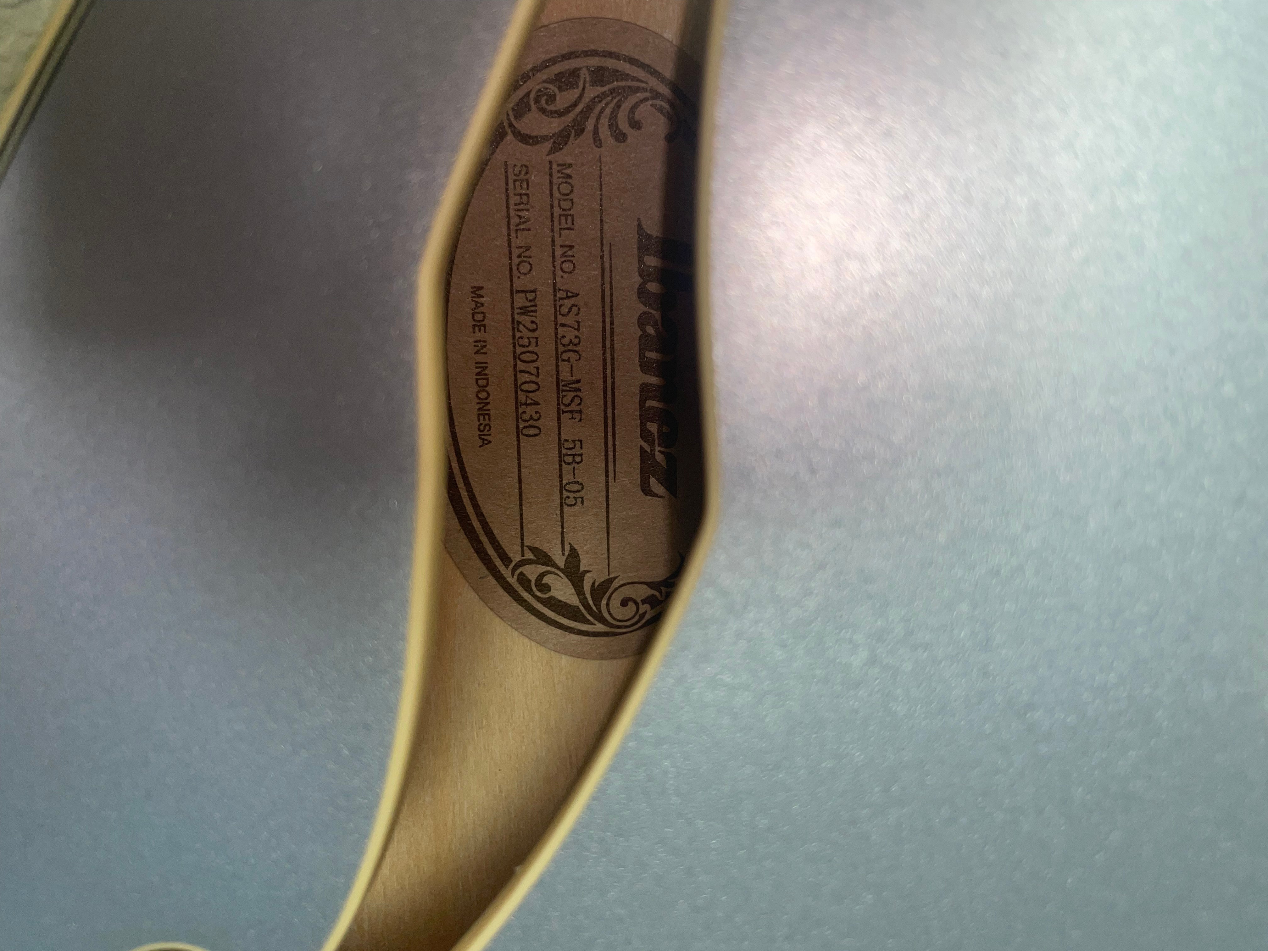 Ibanez Artcore Semi-Hollow Electric Guitar – Moonstone Fade AS73GMSF