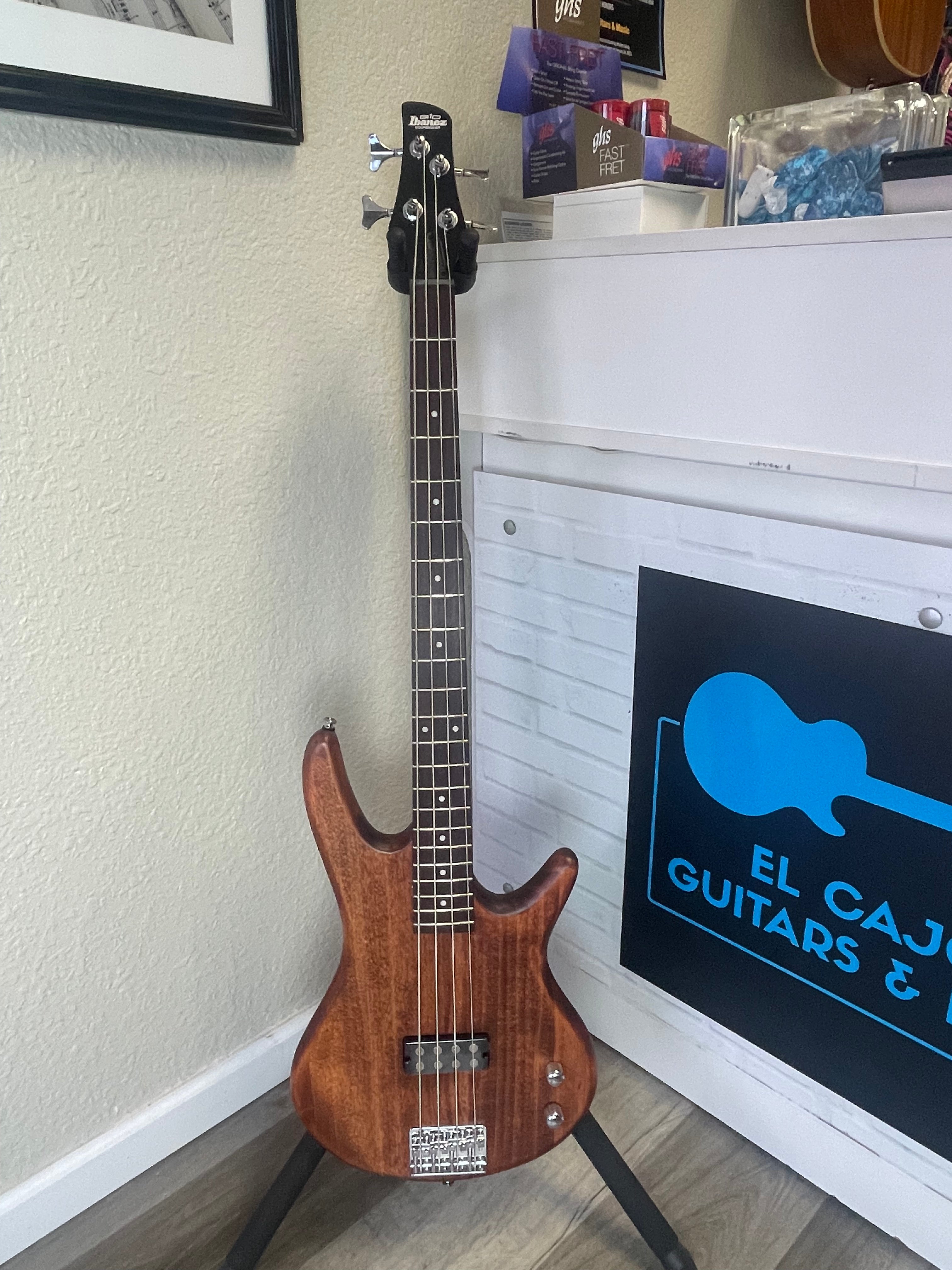 Ibanez GSR100EX Gio SR 4-String Electric Bass - Mahogany Oil