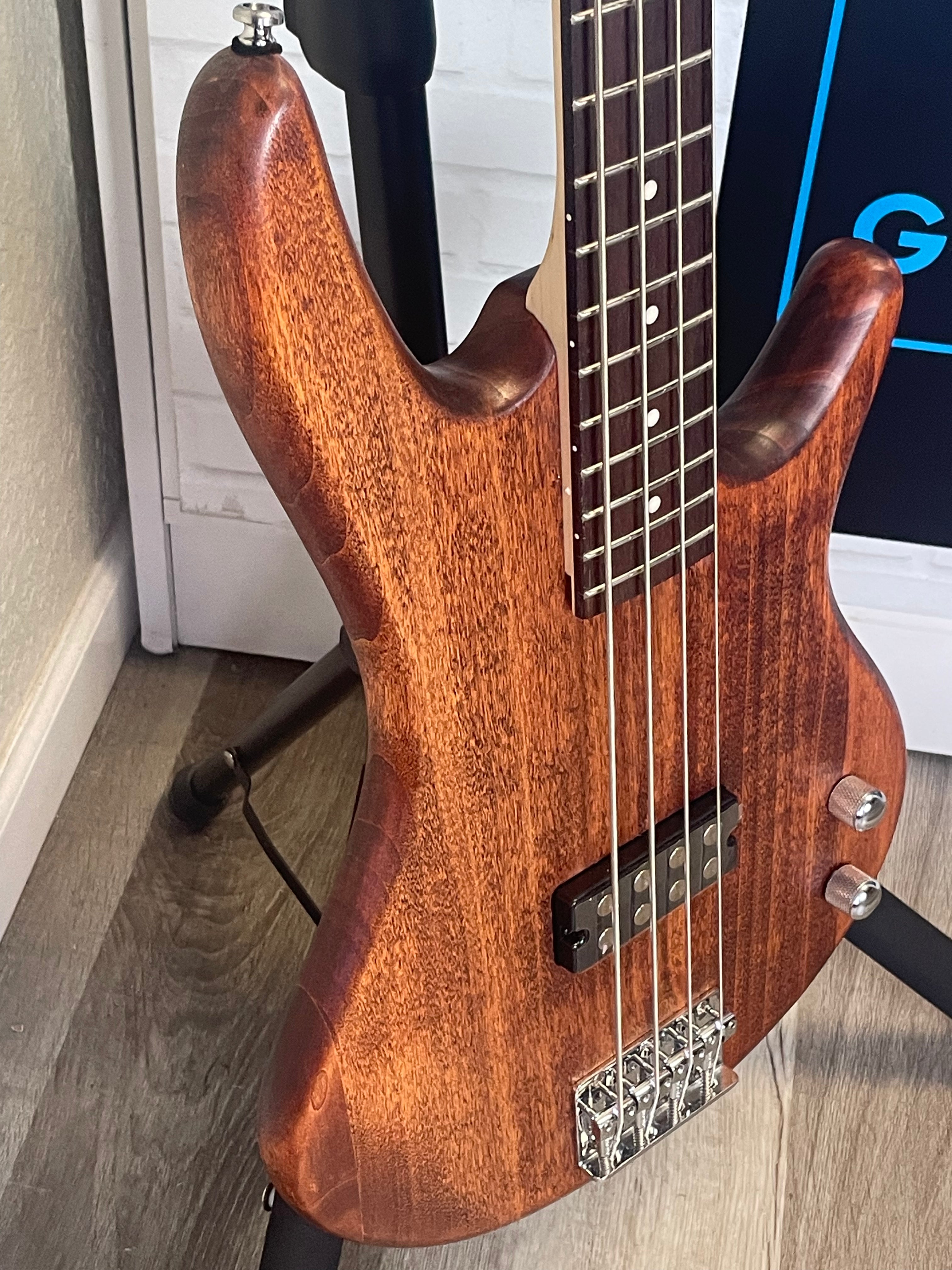 Ibanez GSR100EX Gio SR 4-String Electric Bass - Mahogany Oil
