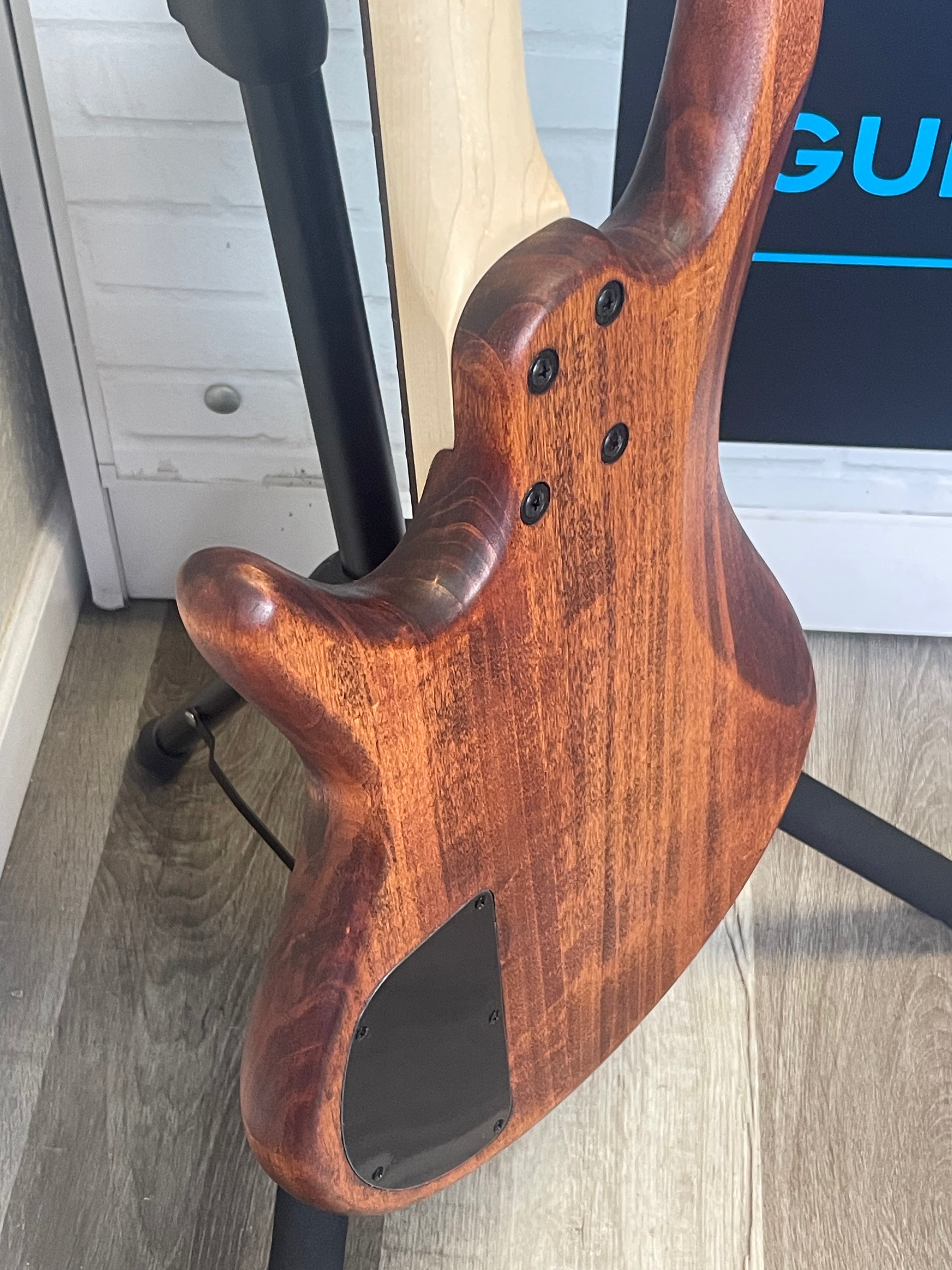 Ibanez GSR100EX Gio SR 4-String Electric Bass - Mahogany Oil