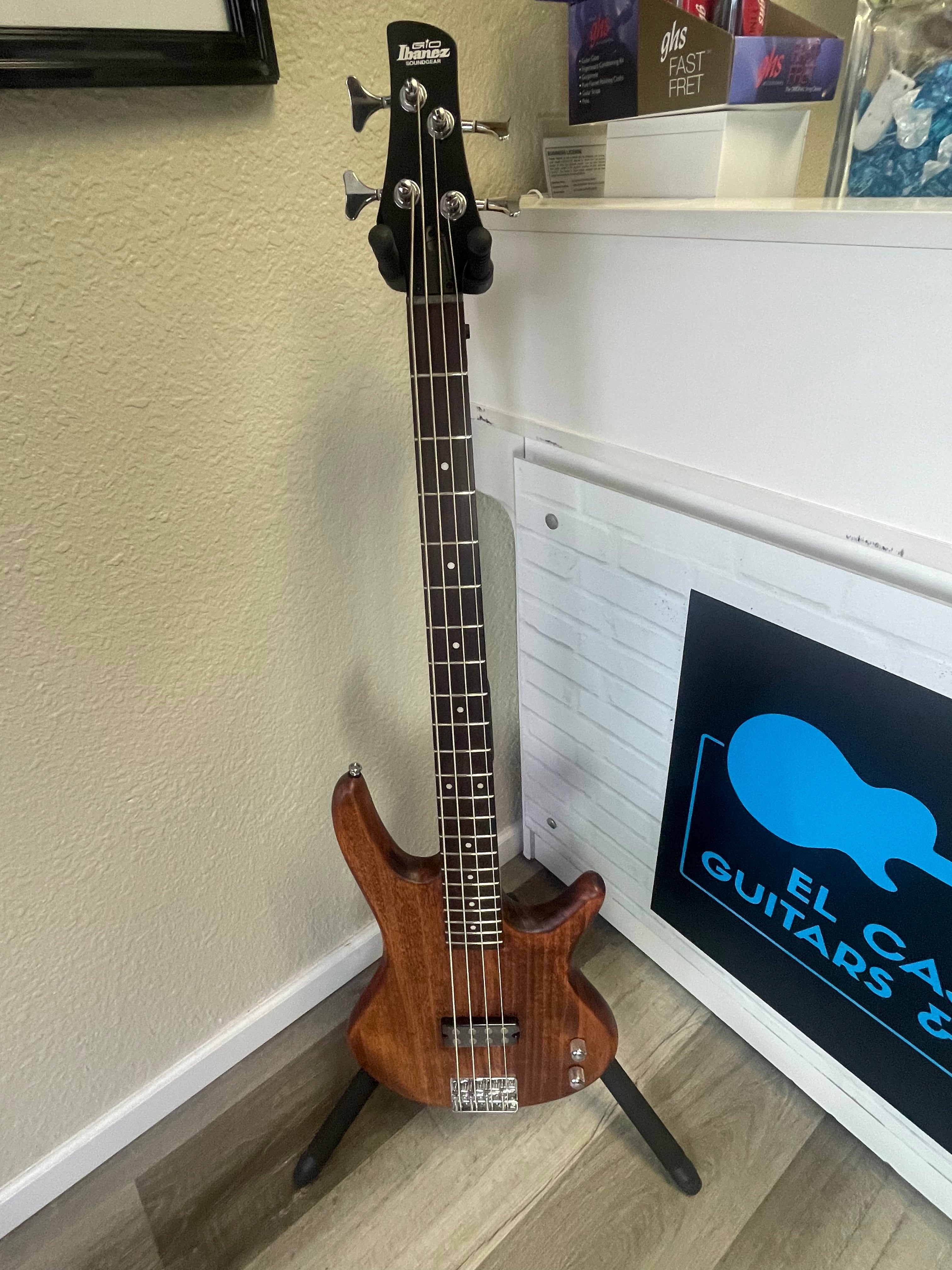 Ibanez GSR100EX Gio SR 4-String Electric Bass - Mahogany Oil