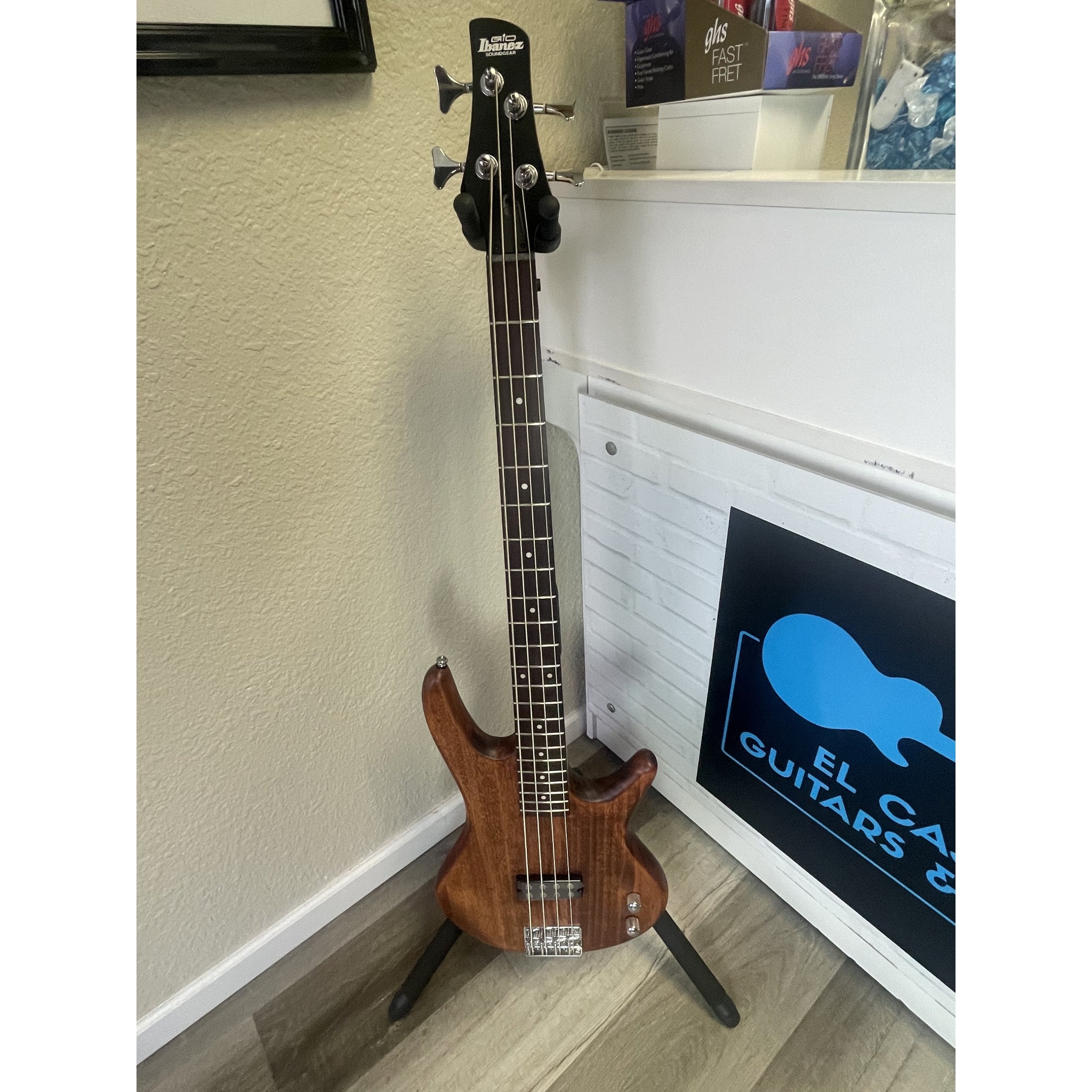 Ibanez GSR100EX Gio SR 4-String Electric Bass - Mahogany Oil