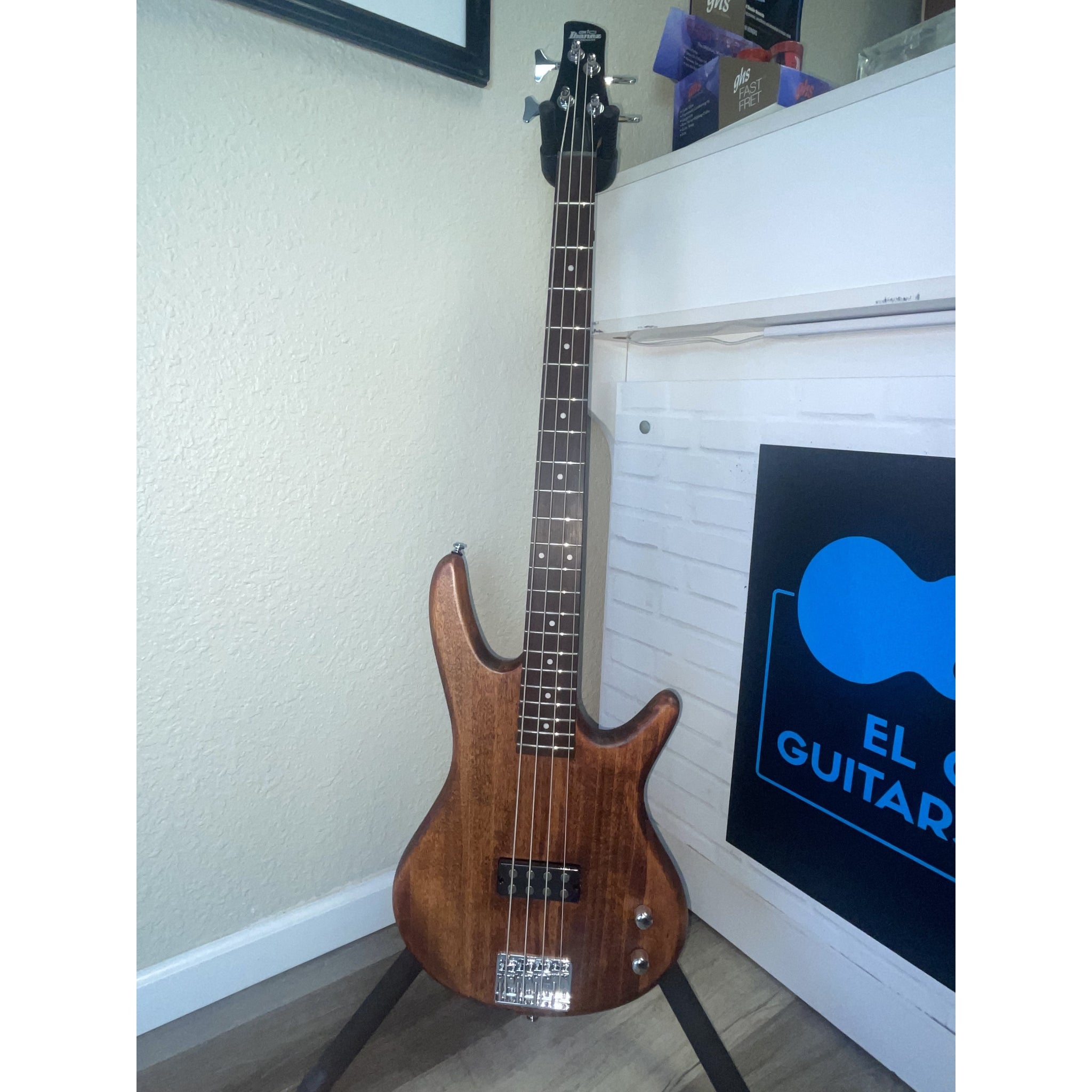 Ibanez GSR100EX Gio SR 4-String Electric Bass - Mahogany Oil