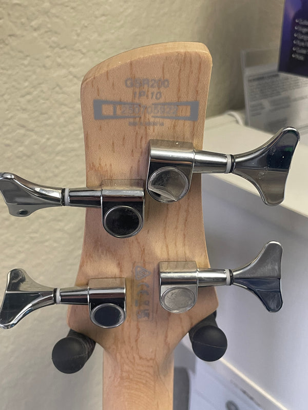 Ibanez GSR200 Gio SR 4-String Electric Bass - Transparent Red