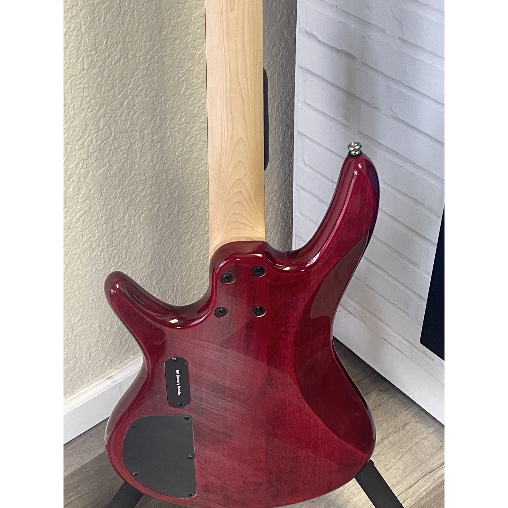 Ibanez GSR200 Gio SR 4-String Electric Bass - Transparent Red