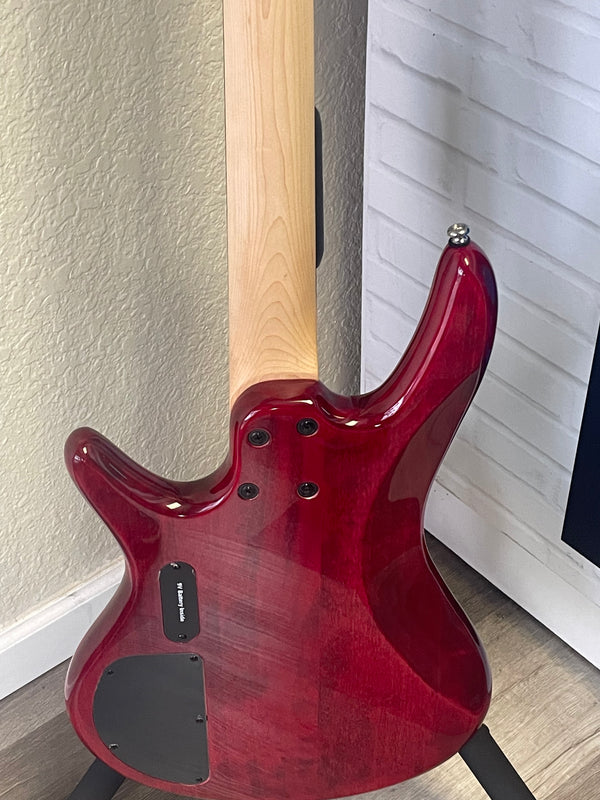 Ibanez GSR200 Gio SR 4-String Electric Bass - Transparent Red