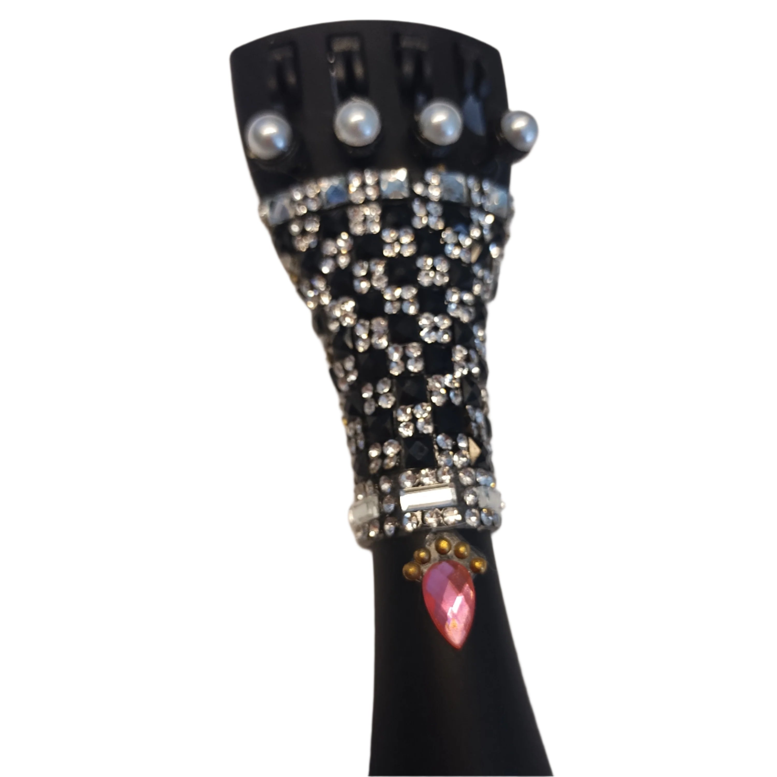 Tuxedo Bling Violin Tailpiece
