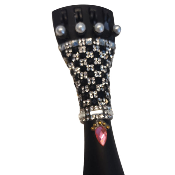 Tuxedo Bling Violin Tailpiece