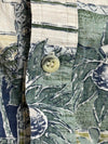 Go Barefoot Mens Hawaiian Panel Shirt - Made in Hawaii Shirt