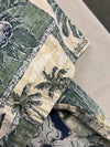 Go Barefoot Mens Hawaiian Panel Shirt - Made in Hawaii Shirt