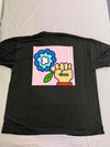 Idles Band T-shirt Fist with Flower Tee on Back Tee