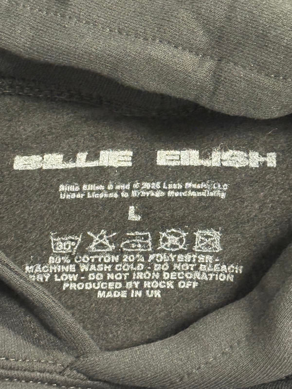 Billie Eilish Hoodie - Oxytocin Happier Than Ever Album - L