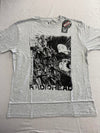 Radiohead Scribble Kid A Poster T-shirt Official New Gray