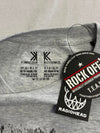 Radiohead Scribble Kid A Poster T-shirt Official New Gray