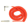 Kirlin IMK-202 30' Premium Coil Instrument Cable – Sunset Red