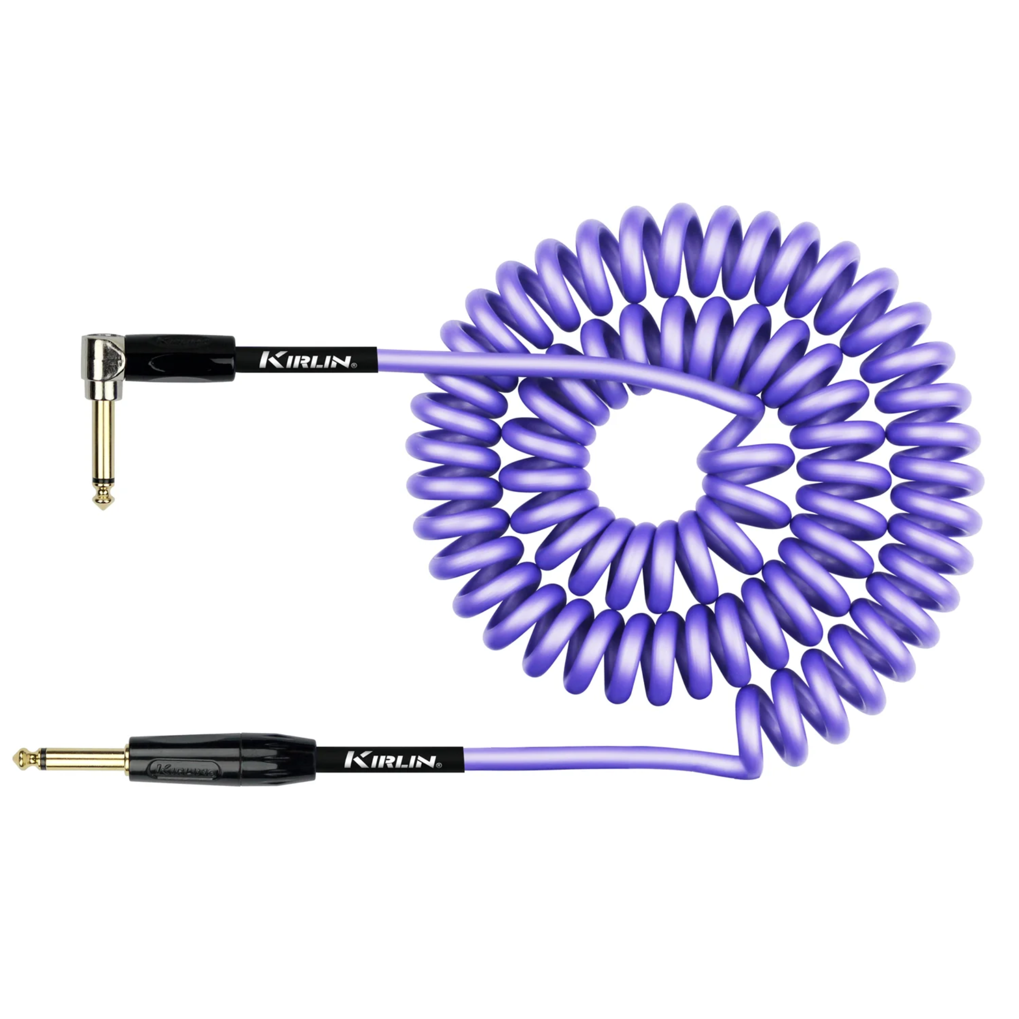 Kirlin IMK-182 30' Premium Coil Instrument Cable – Royal Blue