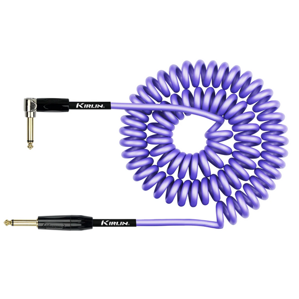 Kirlin IMK-182 30' Premium Coil Instrument Cable – Royal Blue