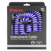 Kirlin IMK-182 30' Premium Coil Instrument Cable – Royal Blue