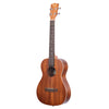 A Kala Satin Mahogany Baritone Rosewood Update - KA-B with a warm brown finish, dark fretboard, and silver tuning keys, shown against a plain white background.