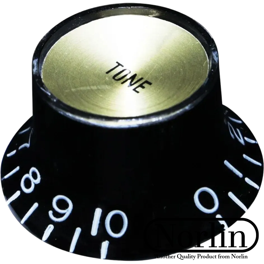 Embossed Top Hat Reflector Tone Knob for Gibson® Guitars