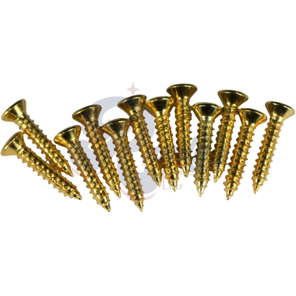 Kluson Mounting Screws for Vintage Diecast Series Tuning Machines - Fits Gibson®
