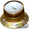 Embossed Top Hat Reflector Tone Knob for Gibson® Guitars