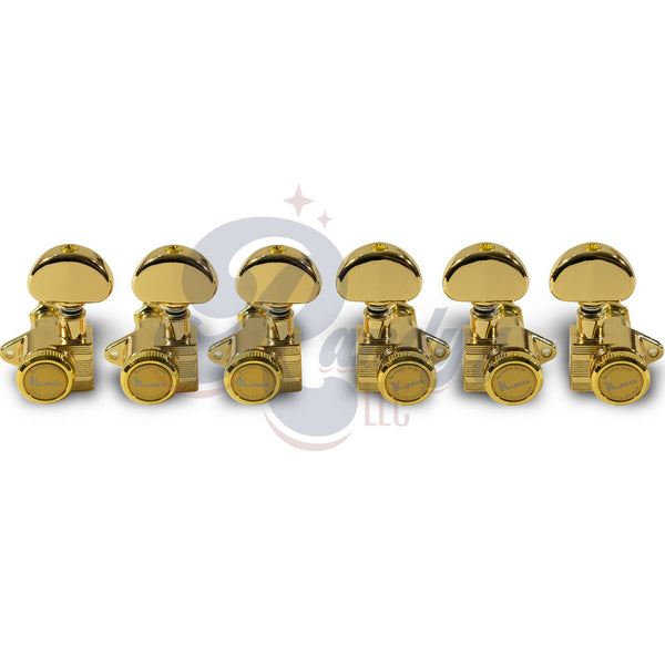 Kluson Tuners (Revolution Series) Locking E-Mount (L3+R3) - Fits Gibson®