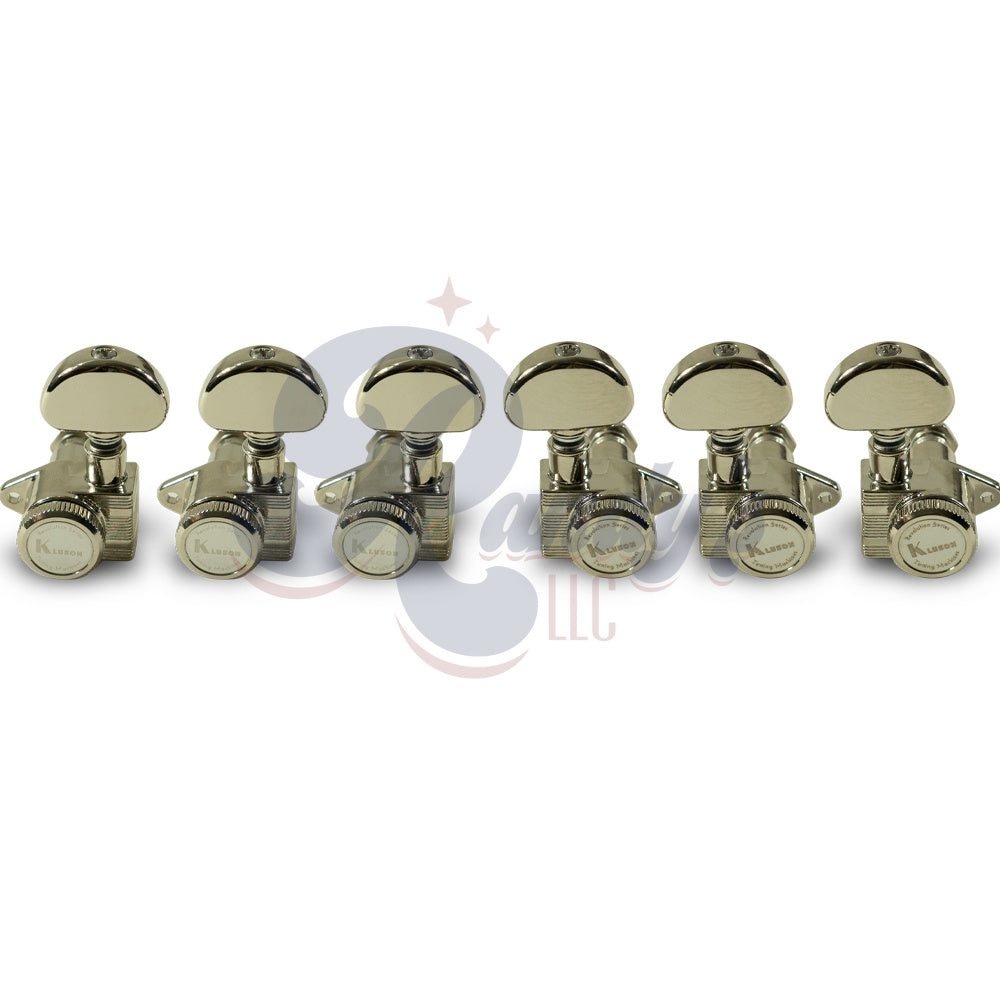 Kluson Tuners (Revolution Series) Locking E-Mount (L3+R3) - Fits Gibson®