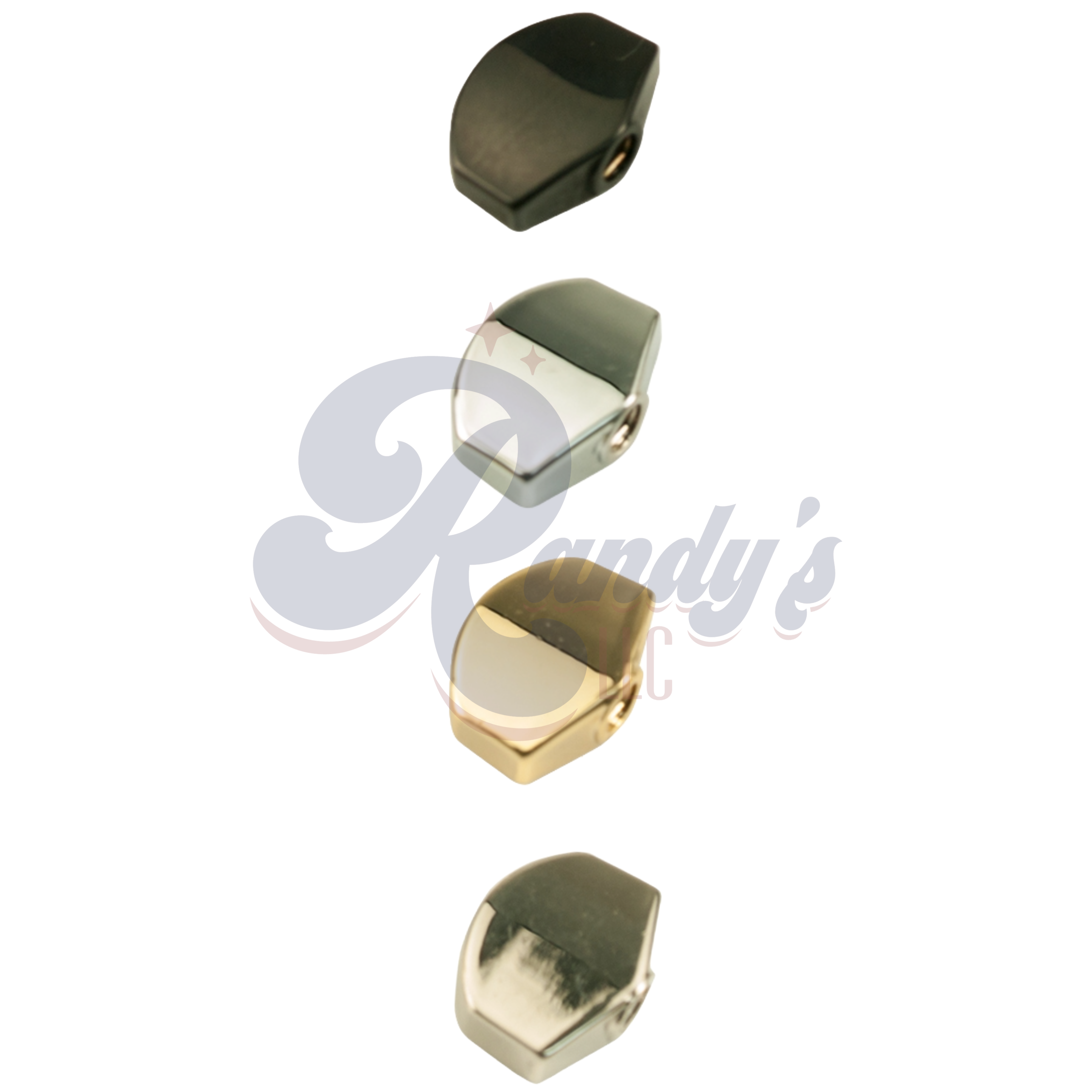 Kluson Replacement Tuner Buttons for Contemporary Diecast Series (6-Pack) Small Traditional