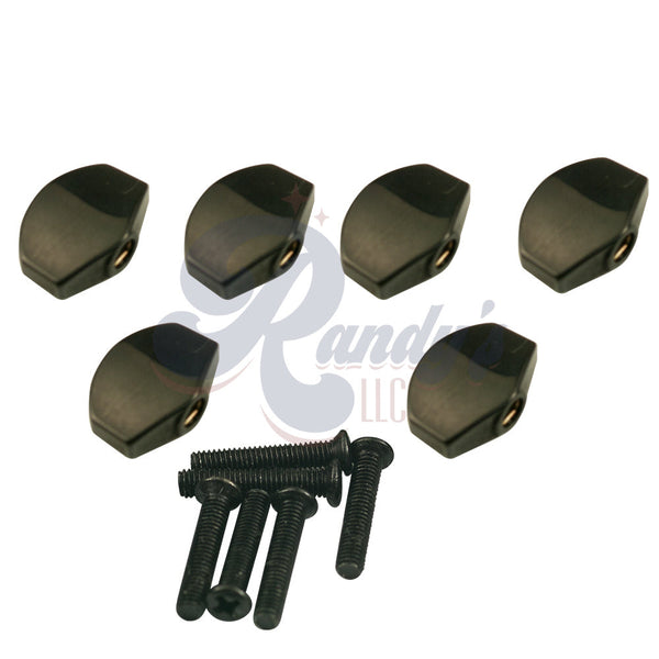 Kluson Replacement Tuner Buttons for Contemporary Diecast Series (6-Pack) Small Traditional