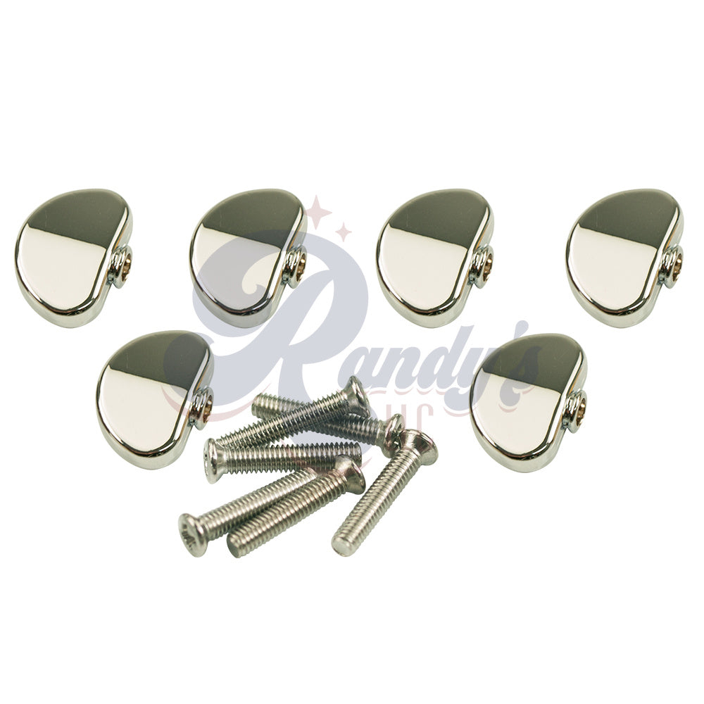 Kluson Replacement Tuner Buttons for Contemporary Diecast Series (6-Pack) Kidneybean - Fits Gibson®