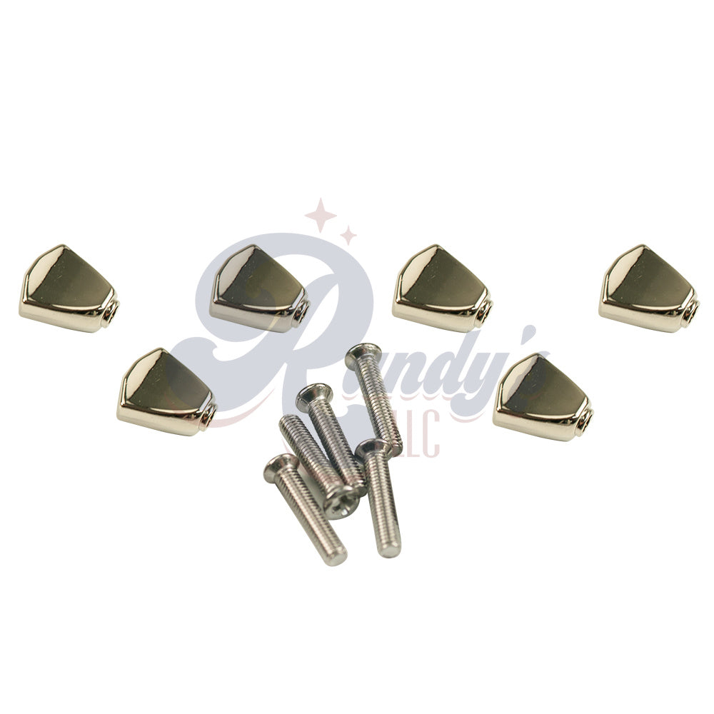Kluson Replacement Tuner Buttons for Contemporary Diecast Series (6-Pack) Keystone - Fits Gibson®