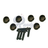 Kluson Replacement Tuner Buttons for Revolution & Plus Series (6-Pack) Small Oval - Fits Grover®