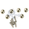 Kluson Replacement Tuner Buttons for Revolution & Plus Series (6-Pack) Small Oval - Fits Grover®