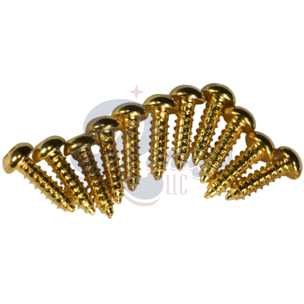 Kluson Mounting Screws for Deluxe or Supreme Series Tuning Machines - Fits Gibson®