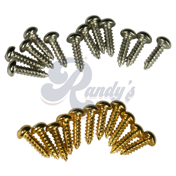 Kluson Mounting Screws for Deluxe or Supreme Series Tuning Machines - Fits Gibson®