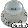 Embossed Low Top Hat Reflector Tone MOD Knob for Gibson® Guitars