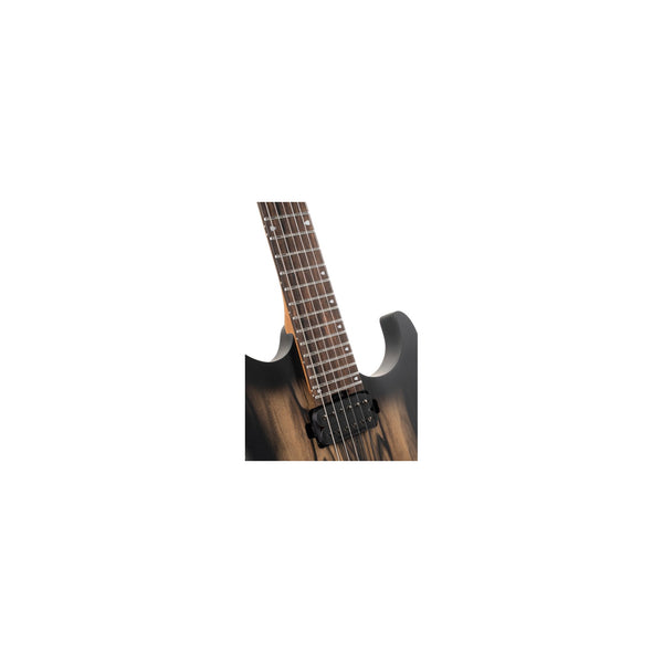 Cort KX500 Pale Moon electric guitar in Natural Black Burst, photo 4