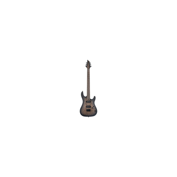 Cort KX500 Baritone electric guitar in Natural Black Burst, photo 1