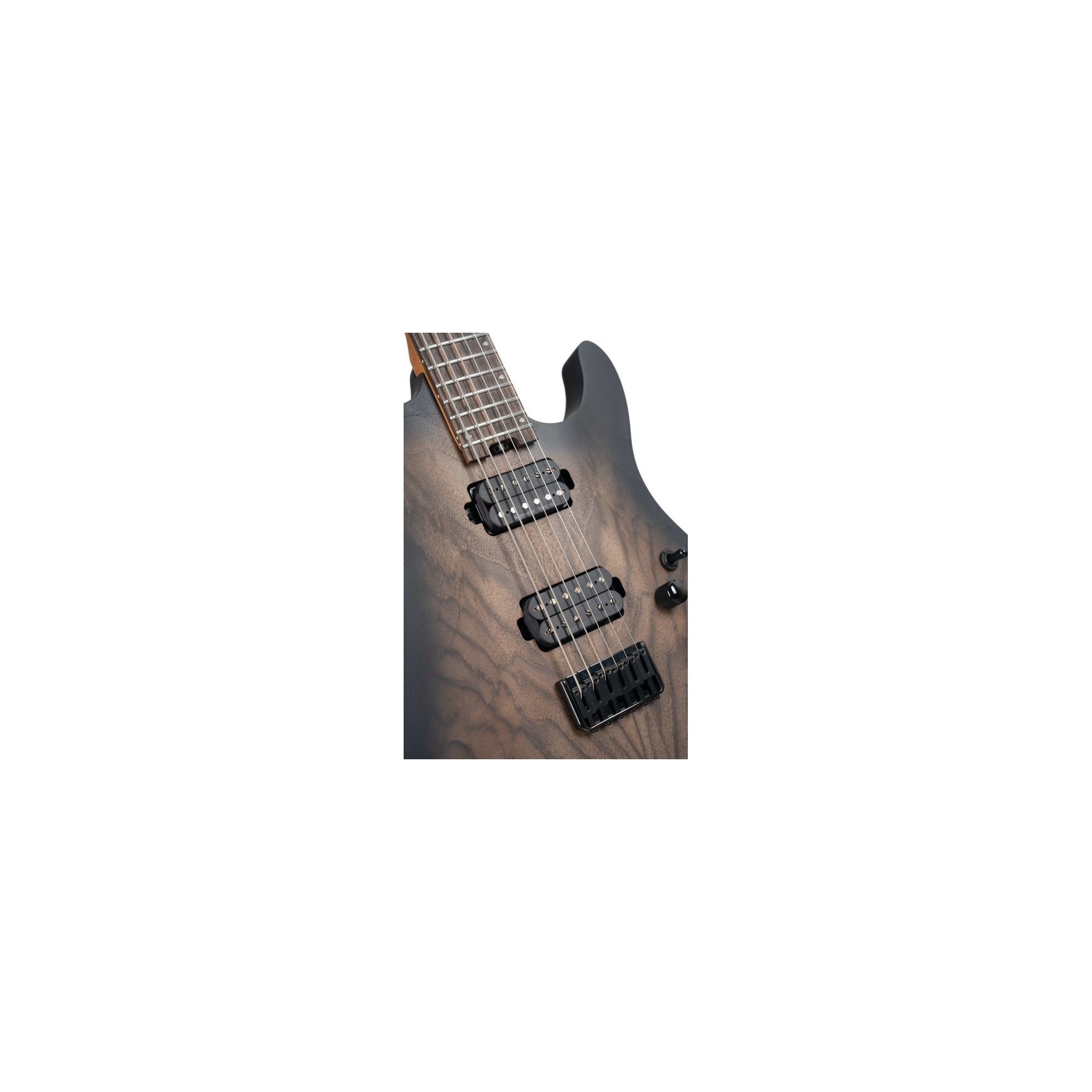 Cort KX500 Baritone electric guitar in Natural Black Burst, photo 9